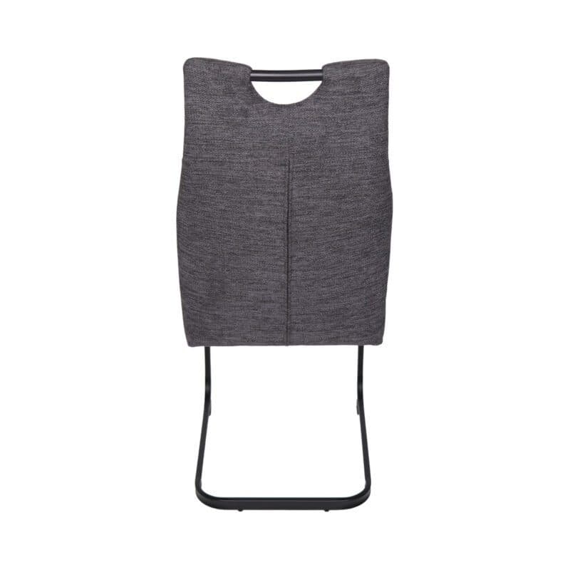 Liadomo La Paz Freischwinger in Bezug Bego 16 Anthrazit - Rückansicht