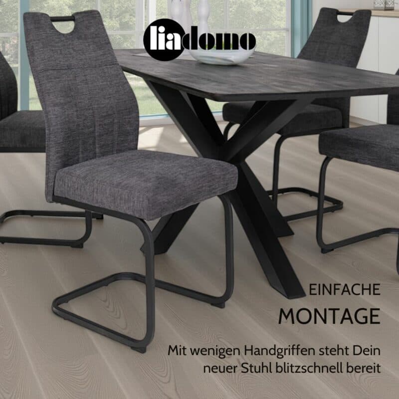 Liadomo La Paz Freischwinger einfache Montage