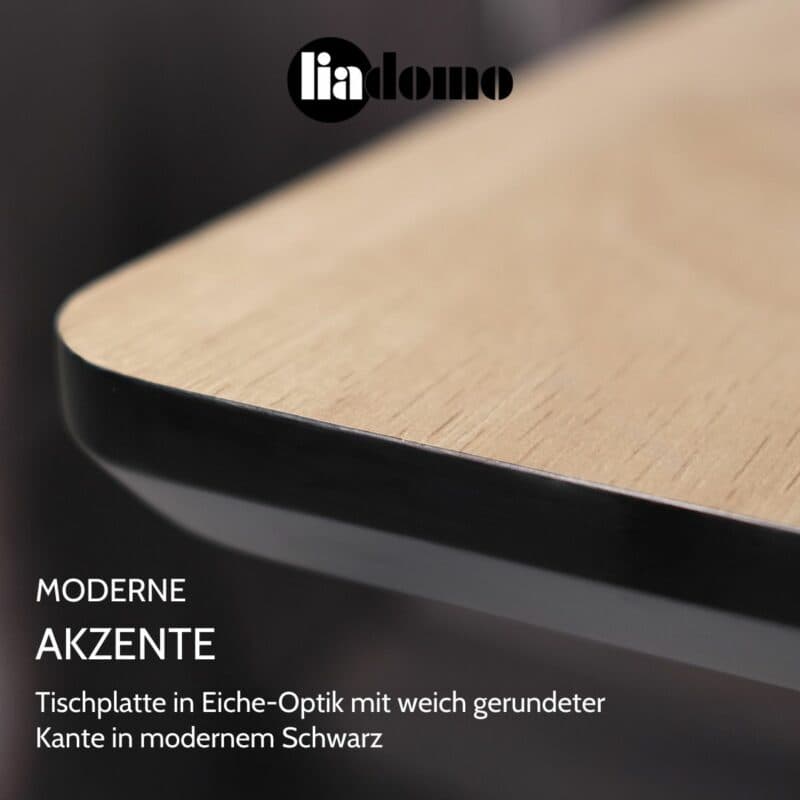 Liadomo Lissabon Essgruppe 5-teilig moderne Akzente