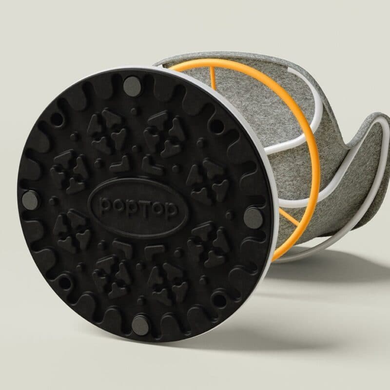 Poptop poptop Kinderdrehstuhl - Detailansicht Unterseite