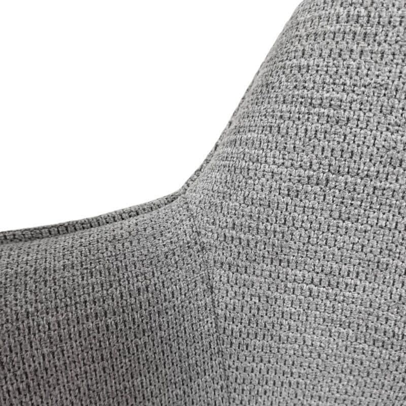 Louming Maresa Armlehnstuhl 2er-Set in Bezug Argon 80 silver - Detailbild Armlehne