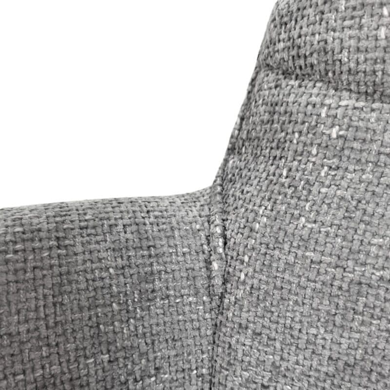 Louming Milena Armlehnstuhl 2er Set in Bezug LB2303-2 silver - Detailbild Armlehne