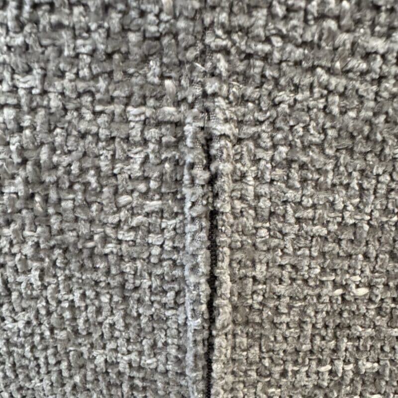 Louming Milena Armlehnstuhl 2er Set in Bezug LB2303-2 silver - Delailbild Rückenlehne