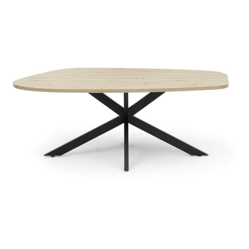 Trendstore Mealla Esstisch mit organisch geformter Platte und Sterngestell