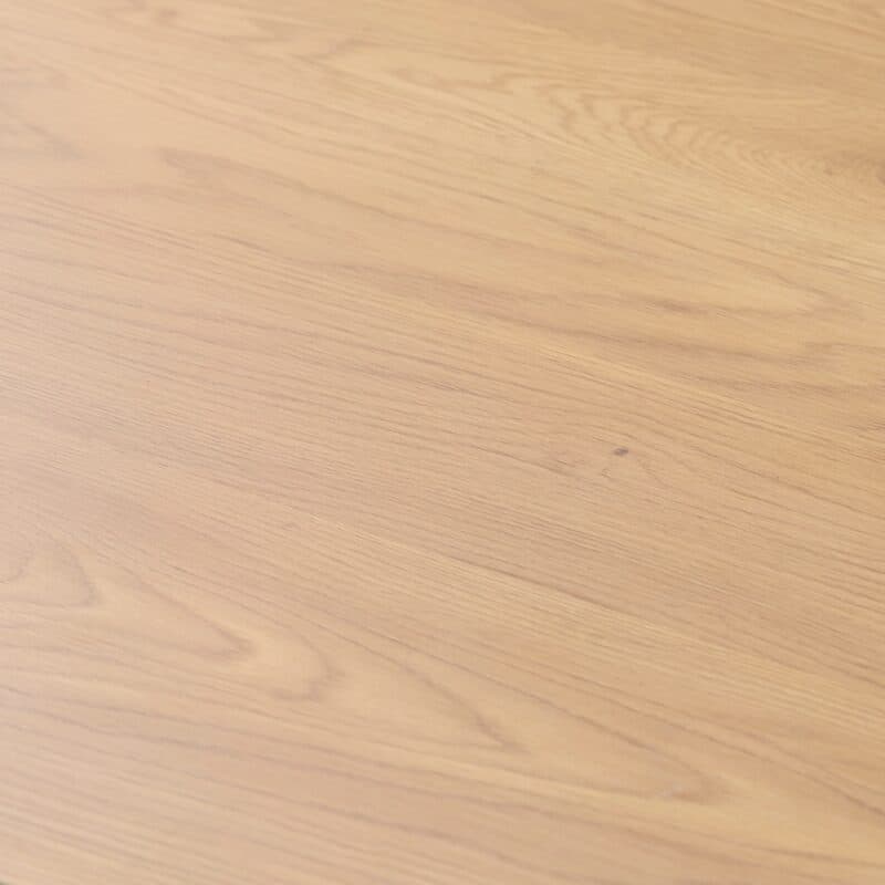 Trendstore Unnea Esstisch in Eiche Nachbildung mit Sterngestell aus Metall in schwarz - Detailbild Platte