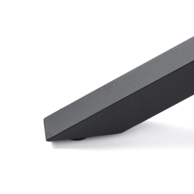 Trendstore Unnea Esstisch in Eiche Nachbildung mit Sterngestell aus Metall in schwarz - Detailbild Gestell