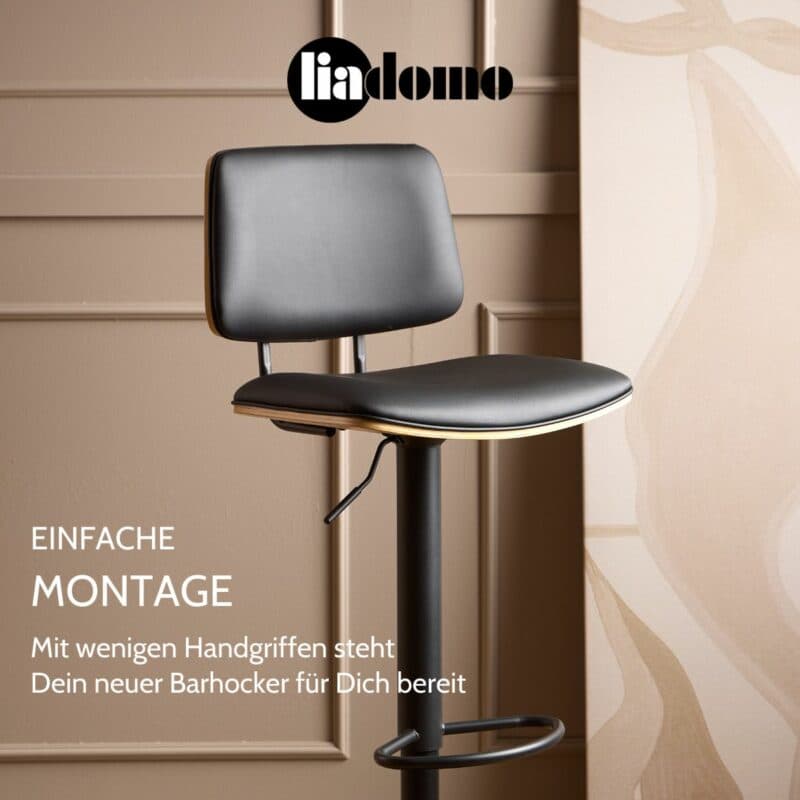 Liadomo Aniska Barhocker USP einfache Montage