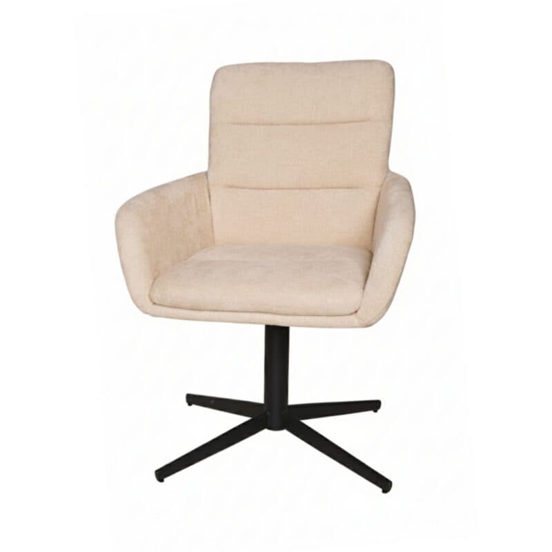 Liadomo Lorient Armlehnstuhl in Bezug Yuan 617-2 angore - Perspektivansicht