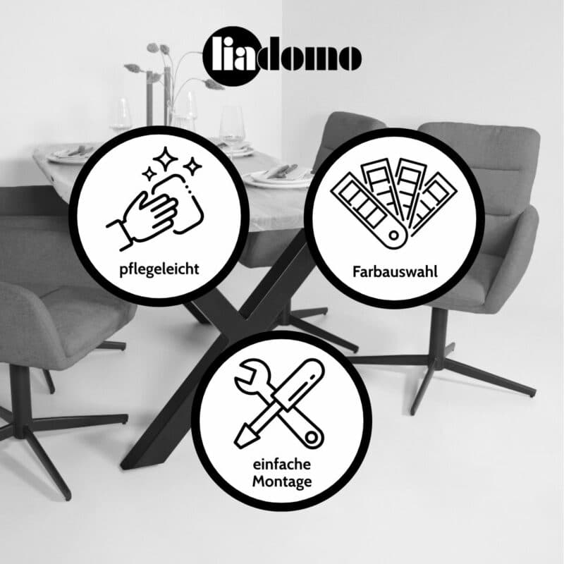 Liadomo Lorient Armlehnstuhl USP Eigenschaften