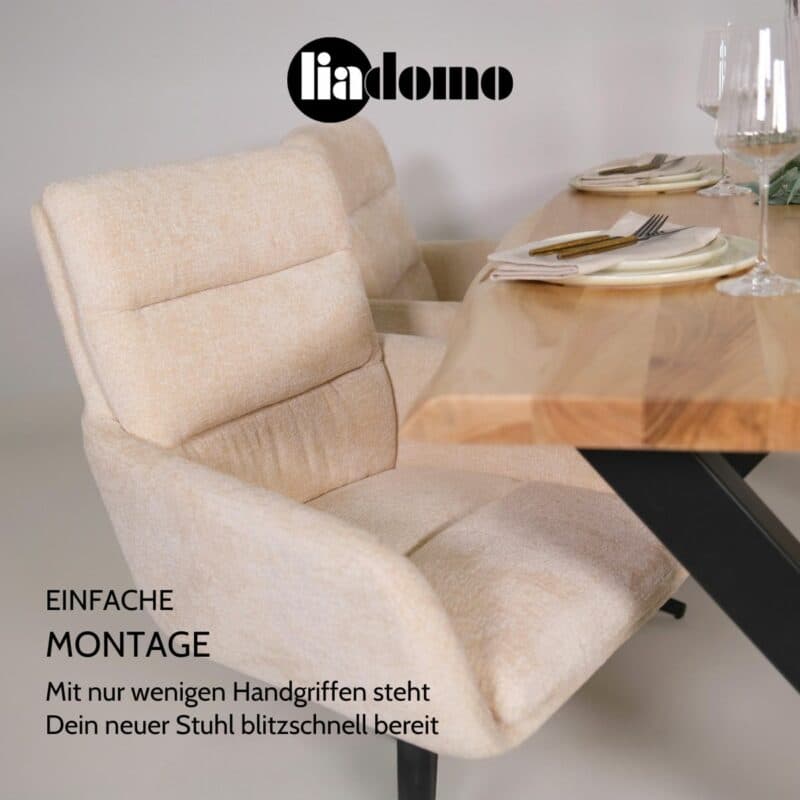 Liadomo Lorient Armlehnstuhl USP einfache Montage
