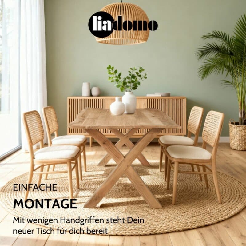 Liadomo Valencia Baumkantentisch USP einfache Montage