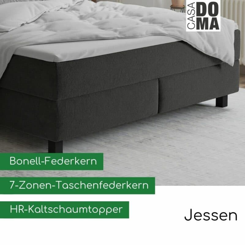 Casa Doma Jessen Boxspringbett USP Polsterung